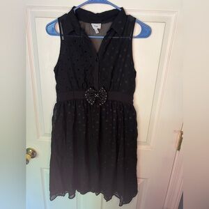 Disney’s black sleeveless dress